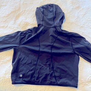 Lululemon Black half zip hoodie